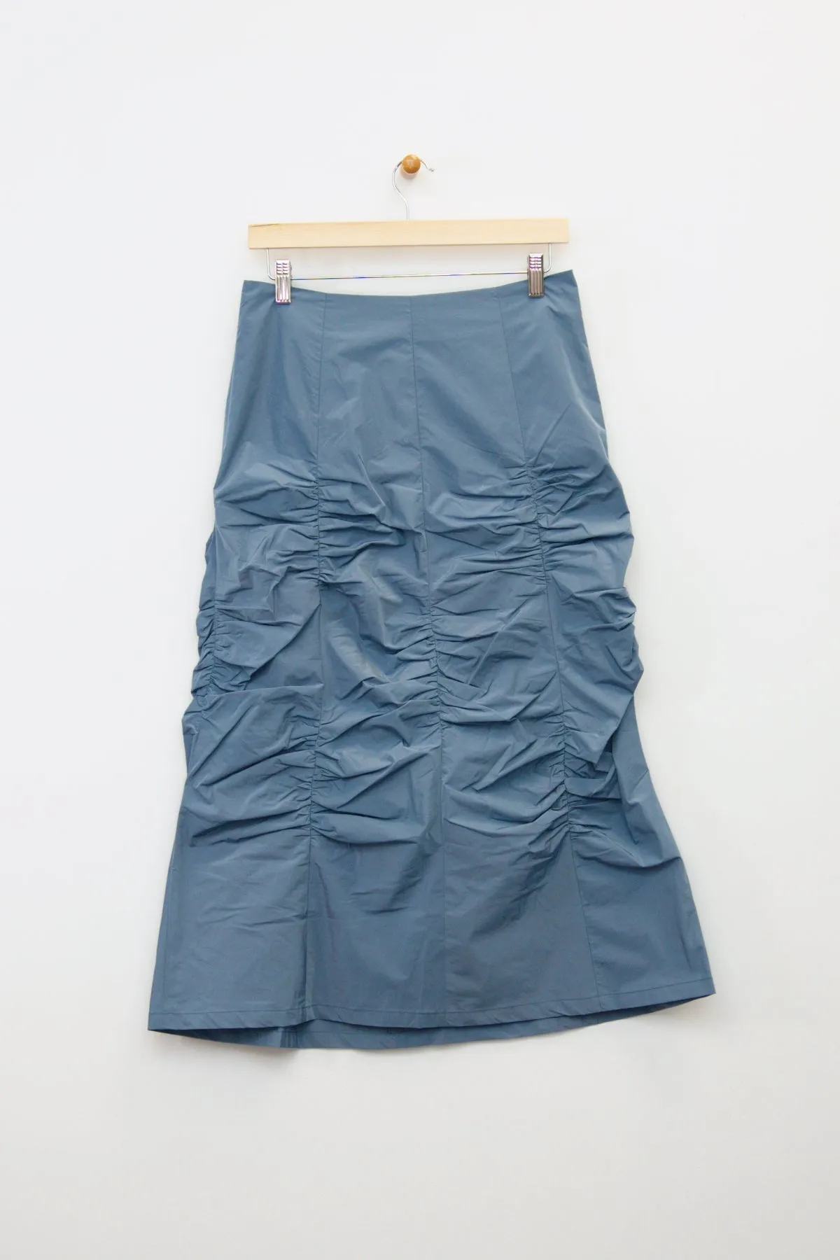 36" Gathered Taffeta Skirt