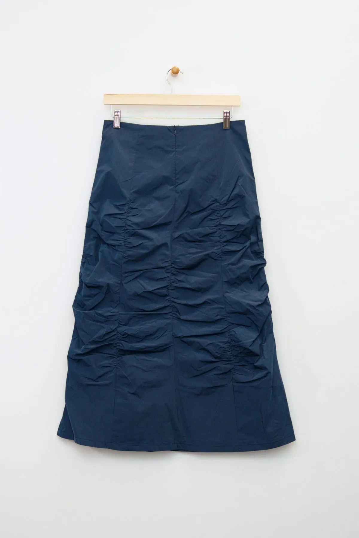 36" Gathered Taffeta Skirt