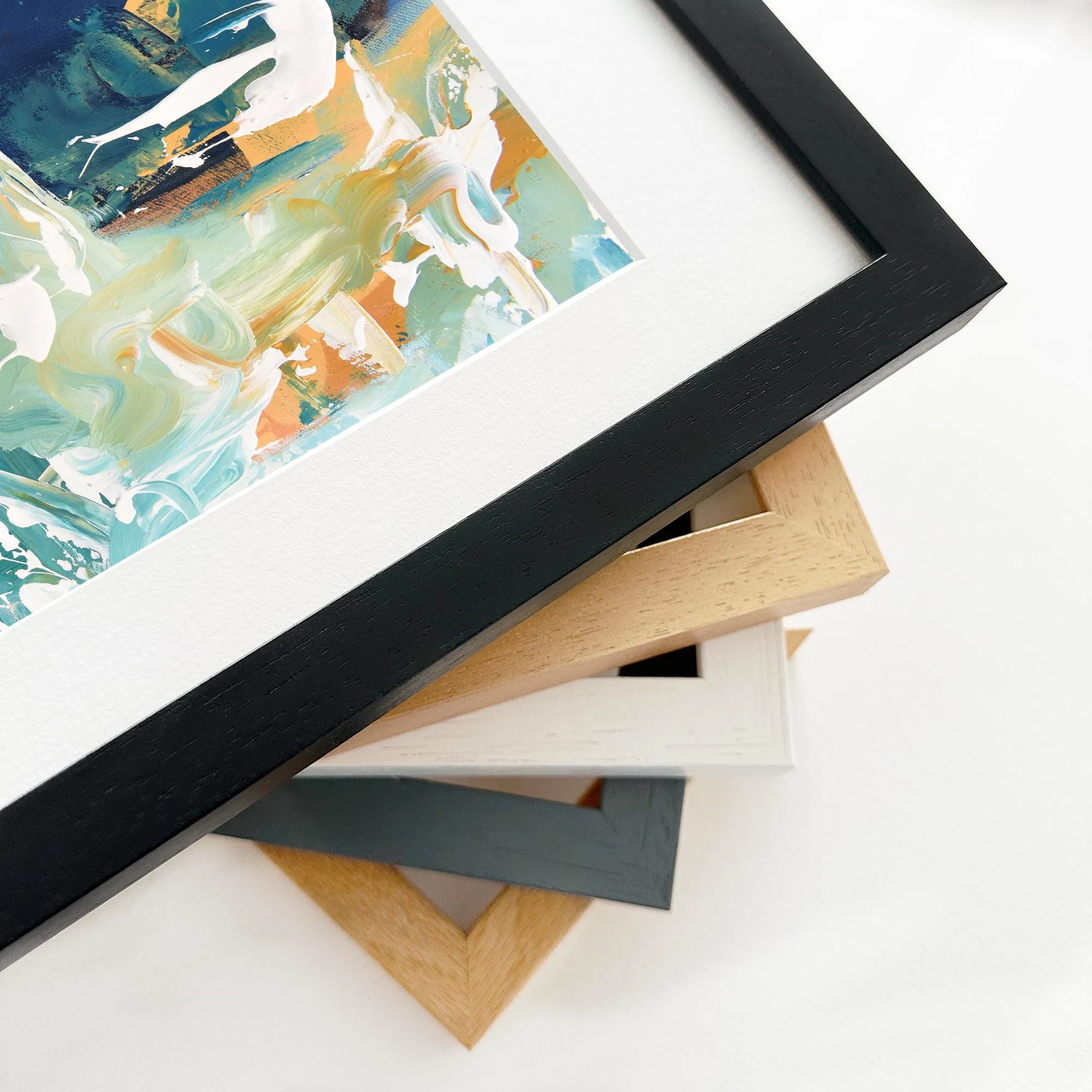 Abstract 218 Framed Art