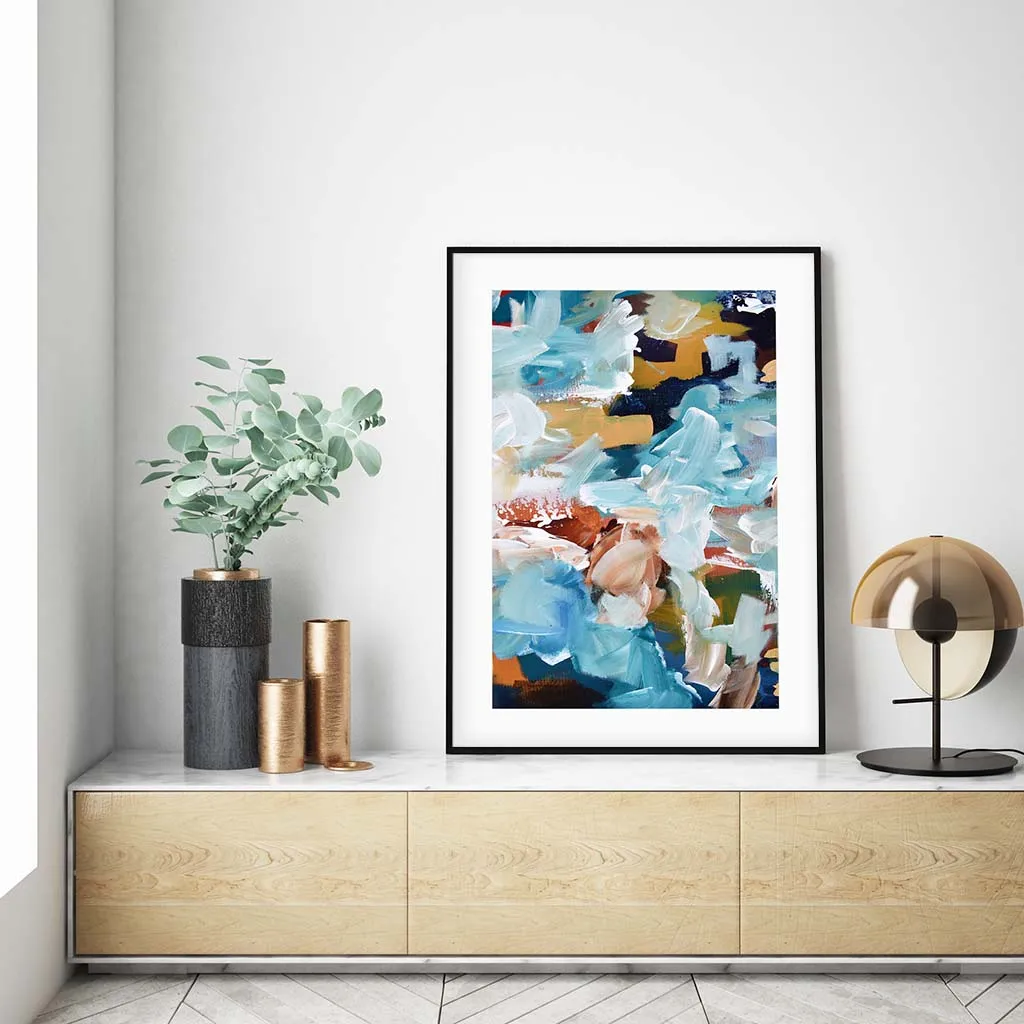 Abstract 326 Framed Art