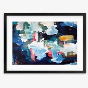 Abstract 348 Framed Art