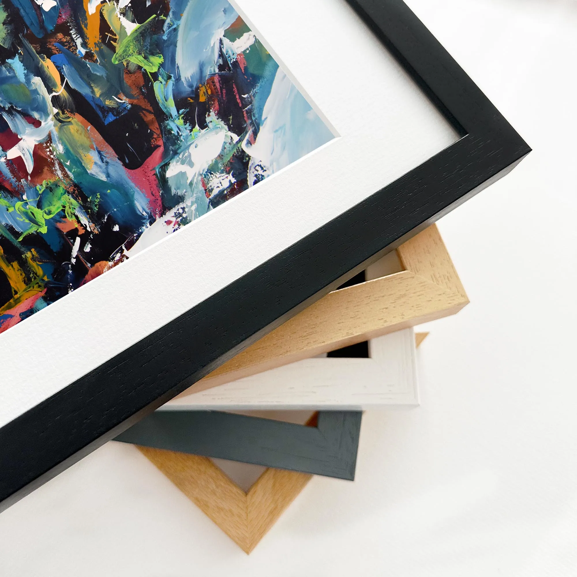 Abstract 432 Framed Art