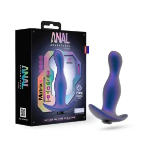 Anal Adventures Matrix Odyssey Prostate Silicone Rechargeable Stimulator