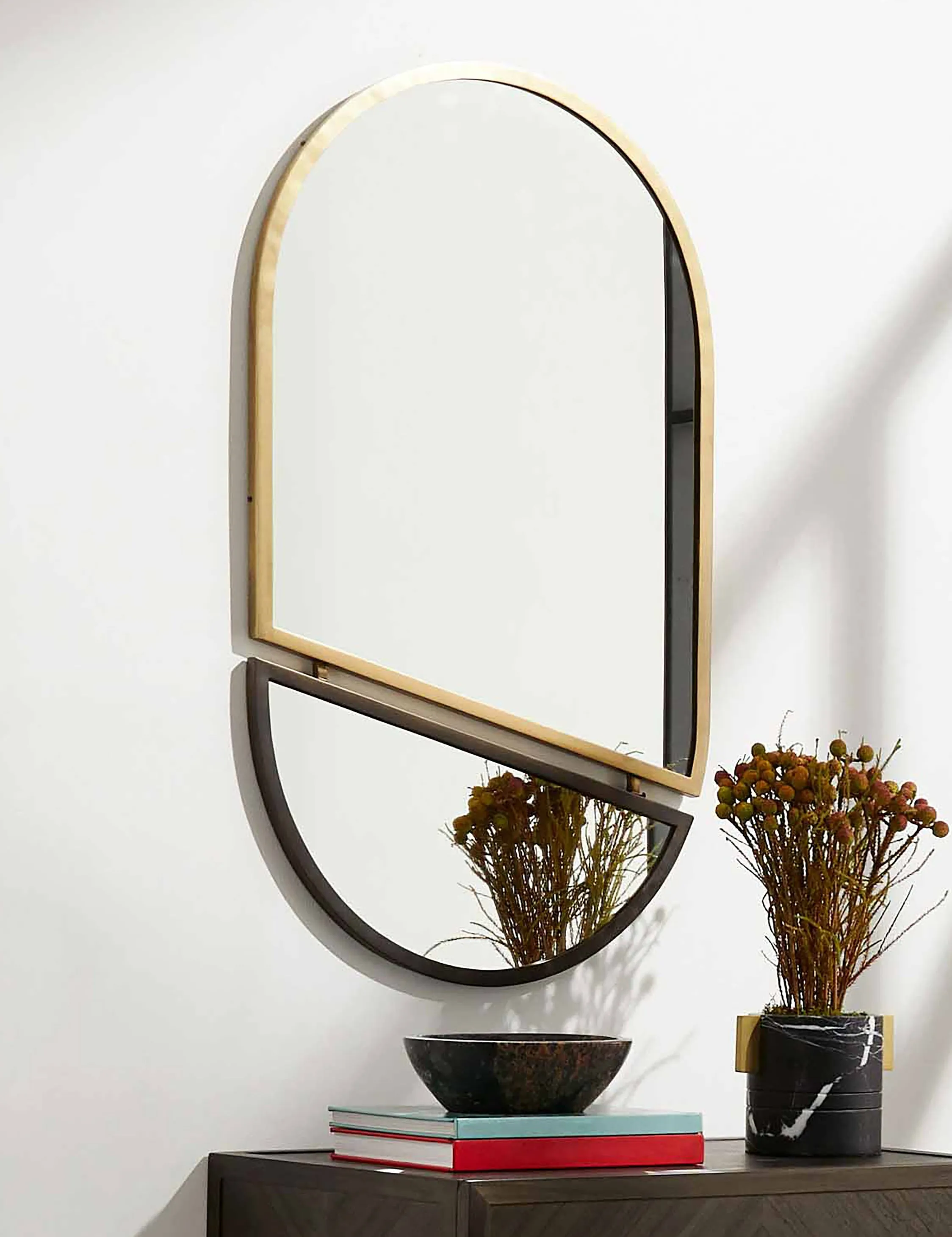 Arteriors Massiamo Oval Mirror