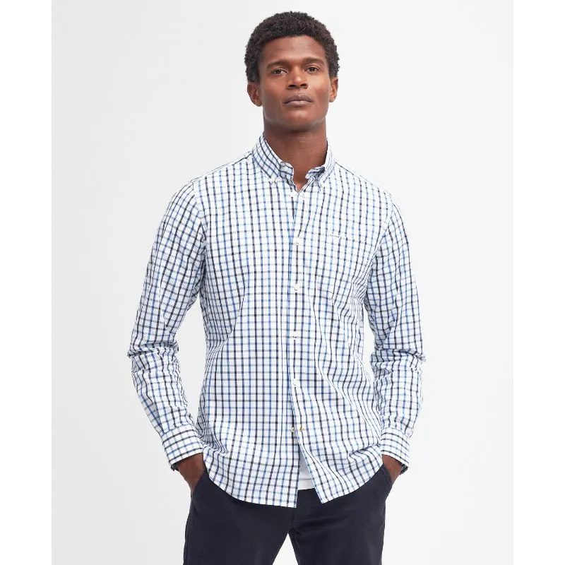 Barbour Eldon Tailored Fit Mens Shirt - Indigo