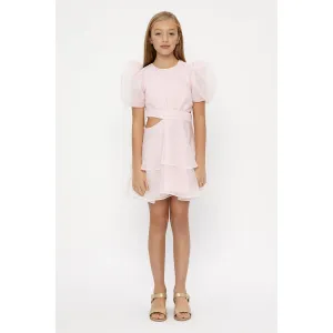 Bardot Junior - Maia Organza Mini Dress - Bliss Pink