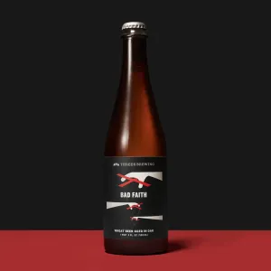 Barrel-Aged Bad Faith (Mixed Culture Wheat Beer Aged in Oak) 500ml