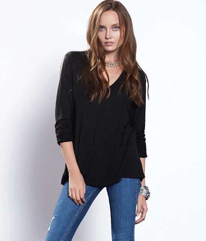 Beechwood Long Sleeved V-Neck Tee