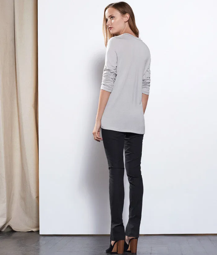 Beechwood Long Sleeved V-Neck Tee