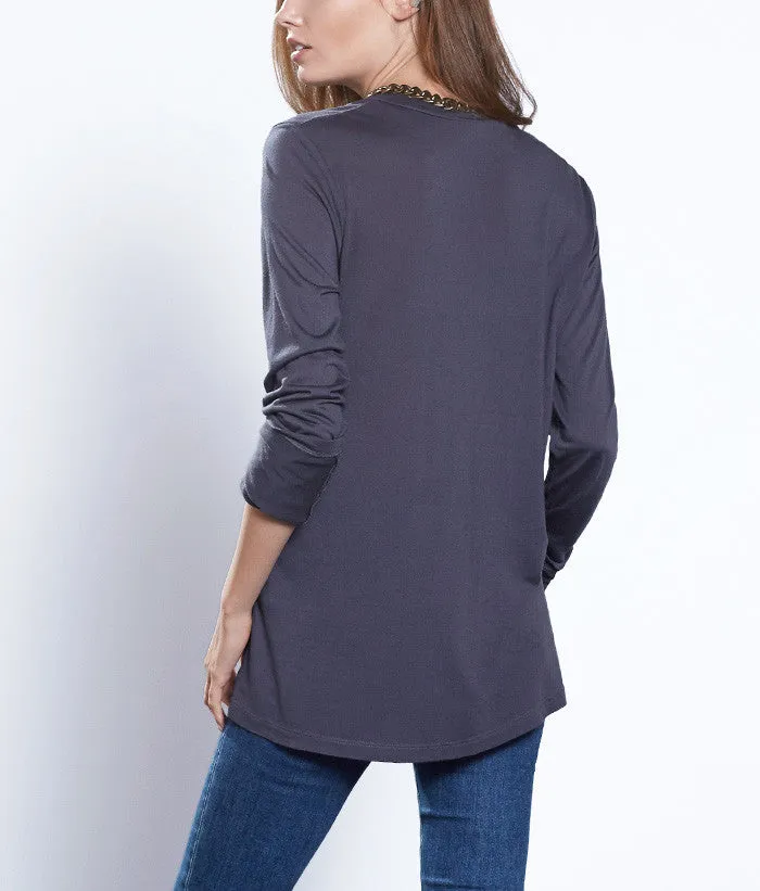 Beechwood Long Sleeved V-Neck Tee