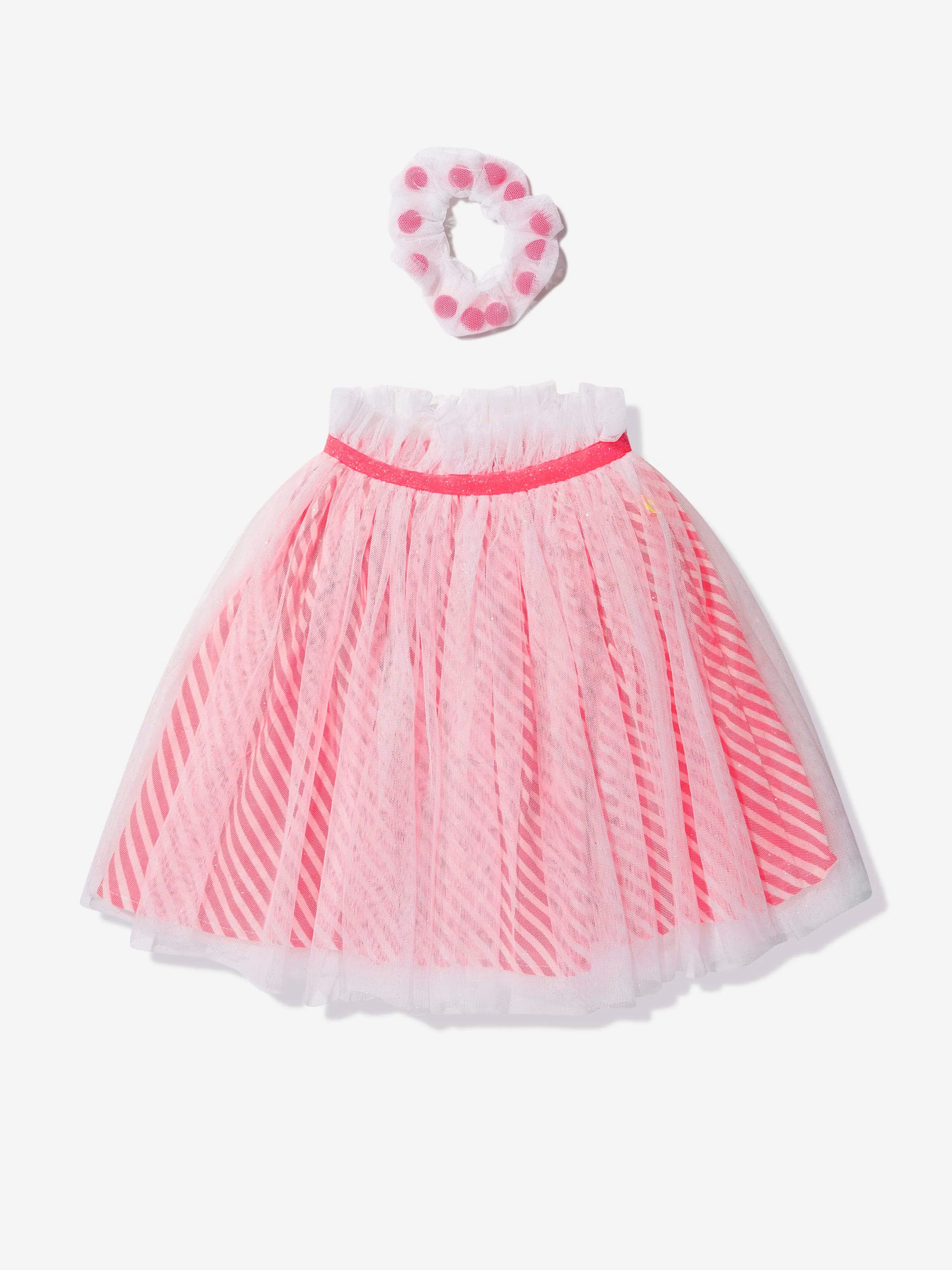 Billieblush Girls Skirt With Scrunchie in Multicolour