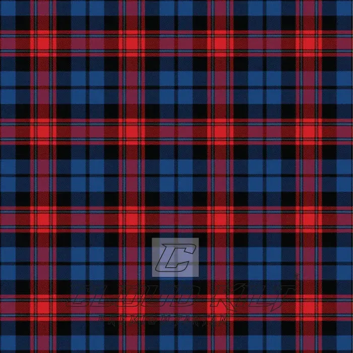 Black and Red Premium Tartan Kilt