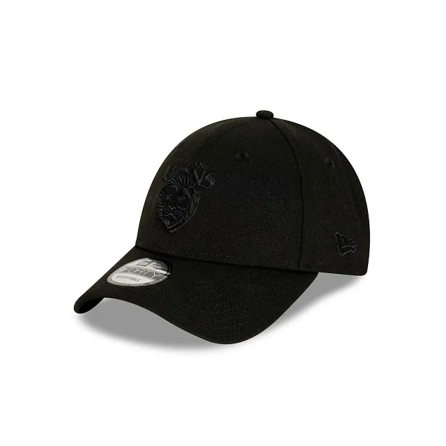 Brisbane Lions Black on Black 9FORTY Snapback