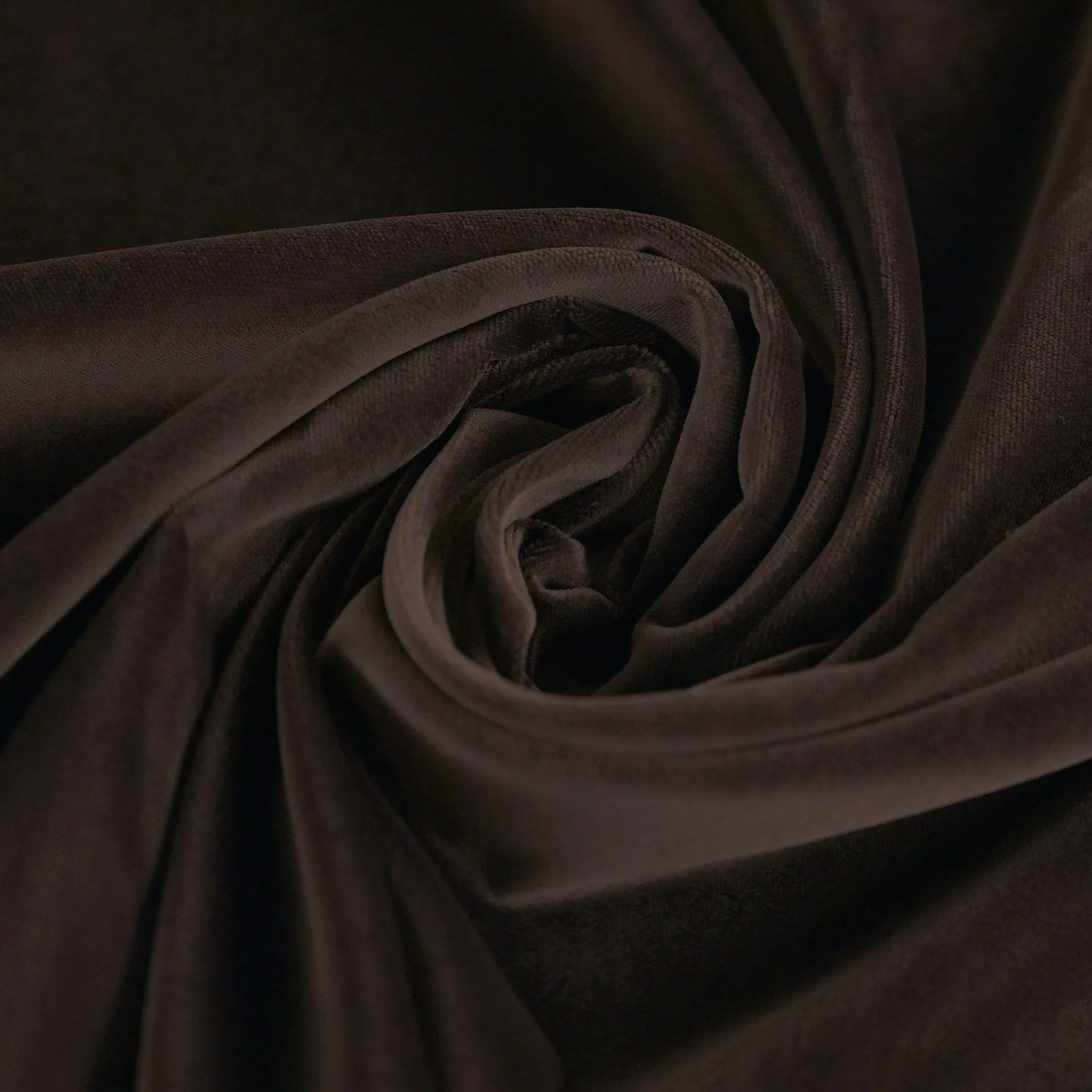 Brown Velvet Fabric 98126