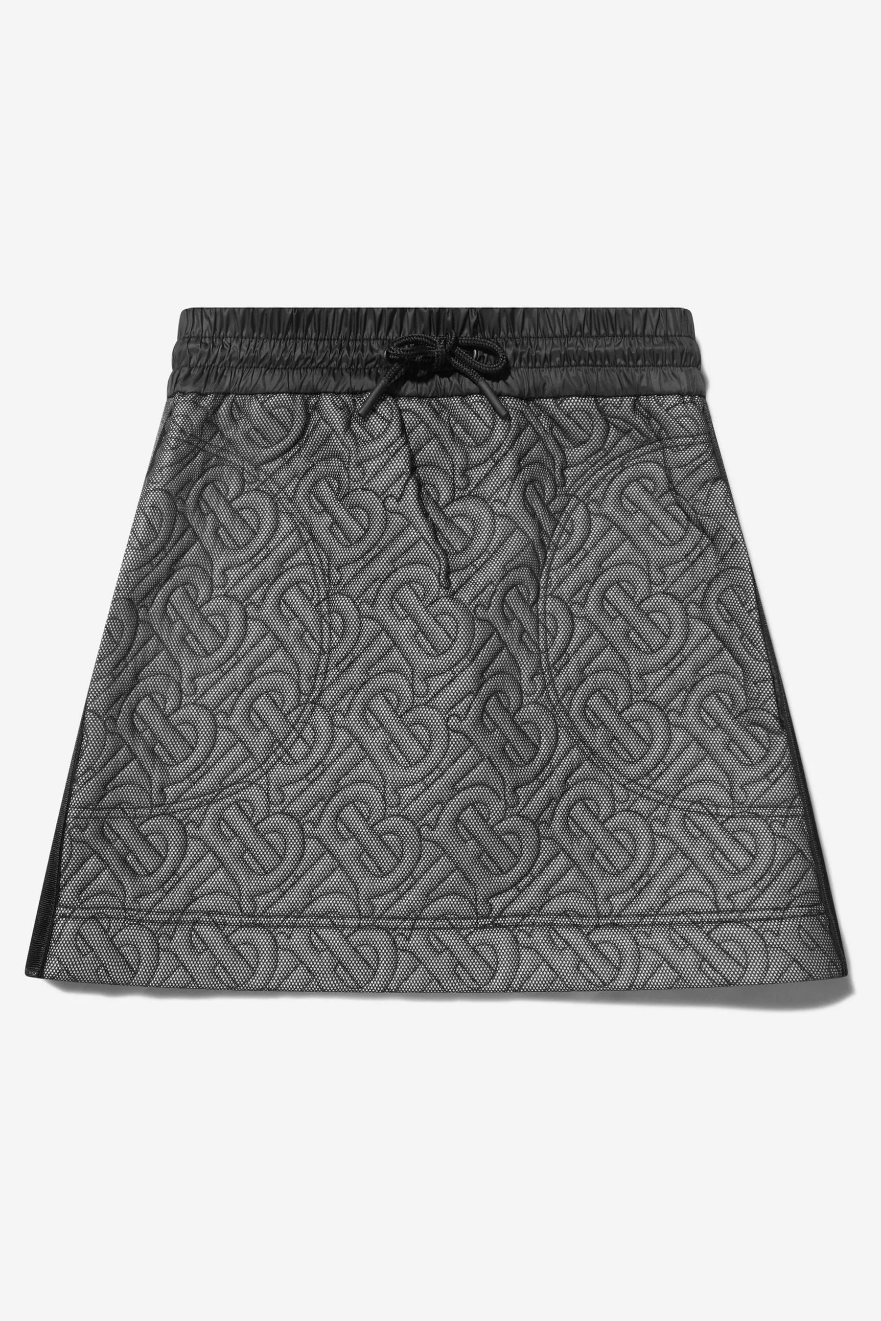 Burberry Girls Branded Mesh Skirt