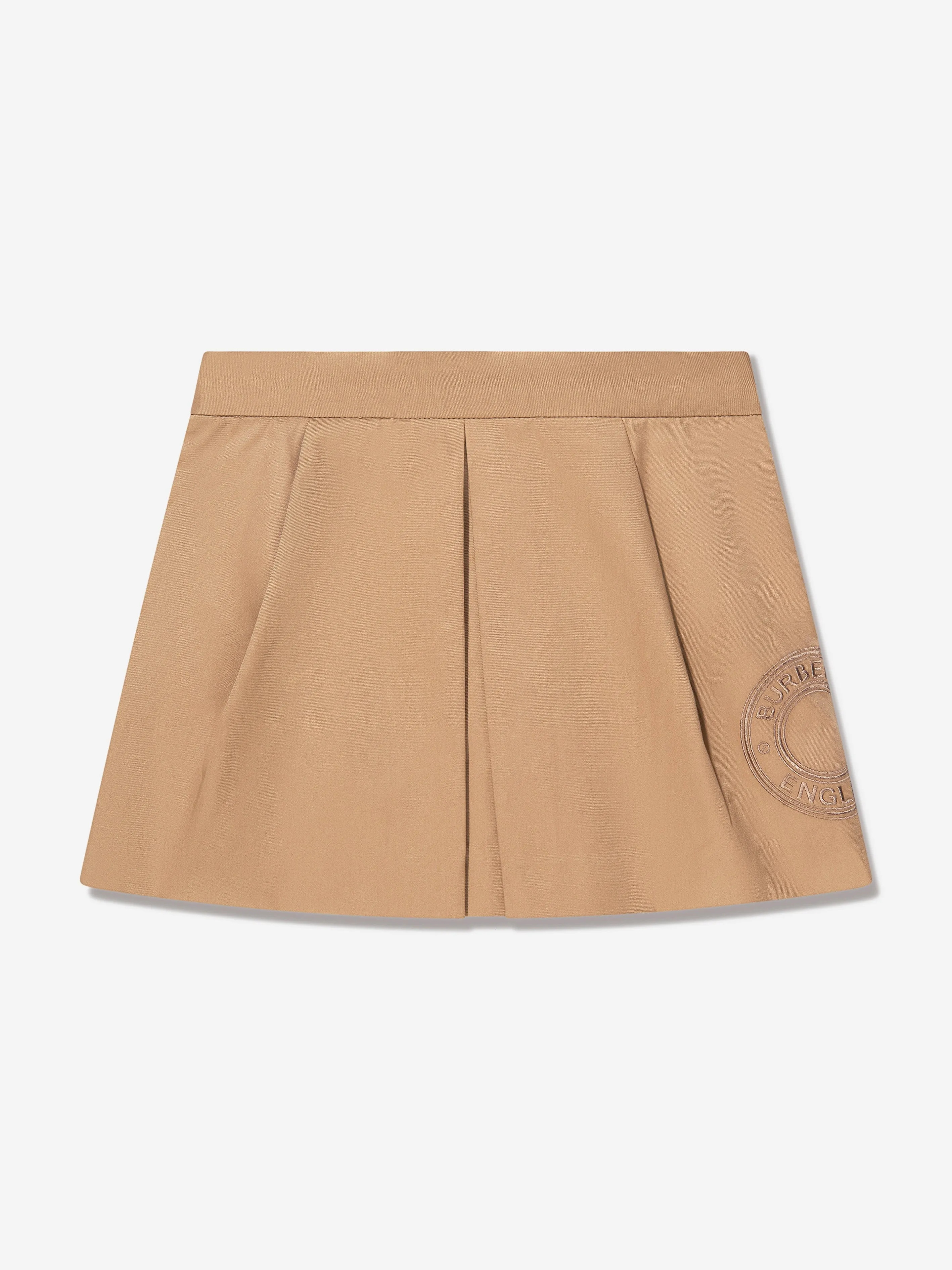 Burberry Girls Myrtle Skirt In Beige