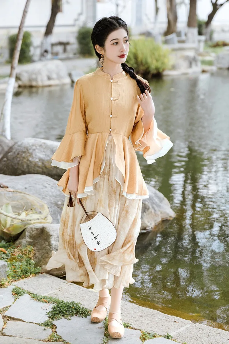 Canary Modern Ming Style Hanfu