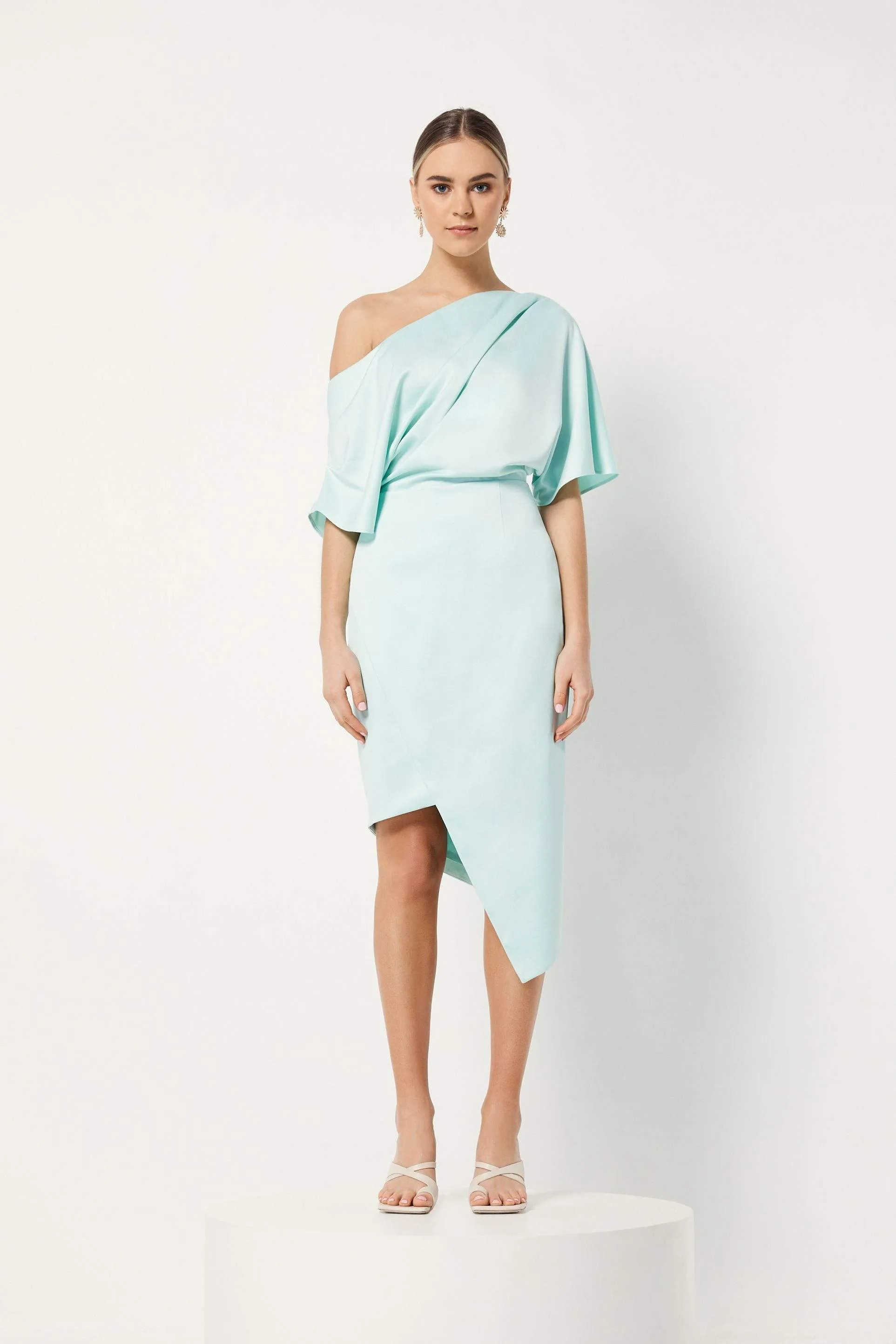 Carson Dress Seafoam