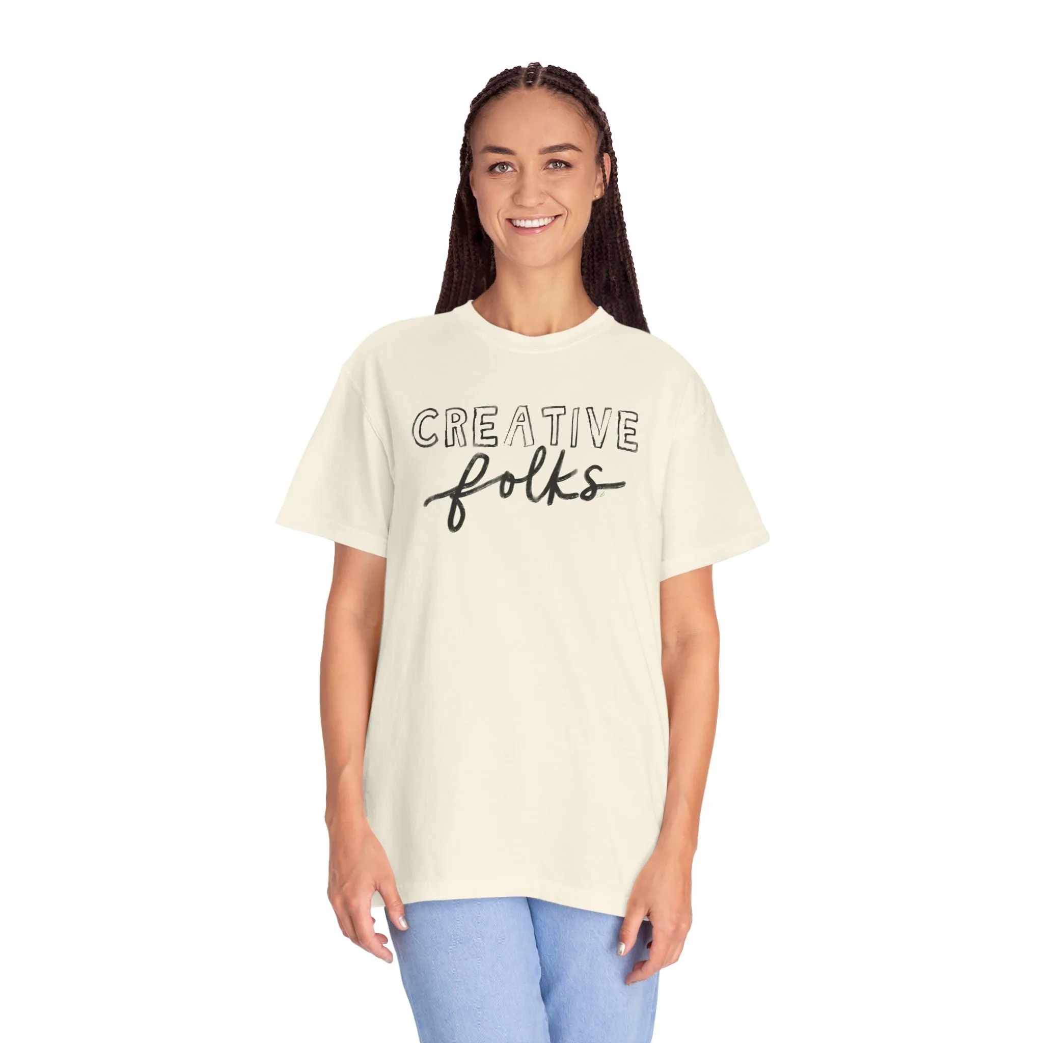 Creative Folks - Unisex Garment-Dyed Comfort Colors T-shirt - by Christy Beasley