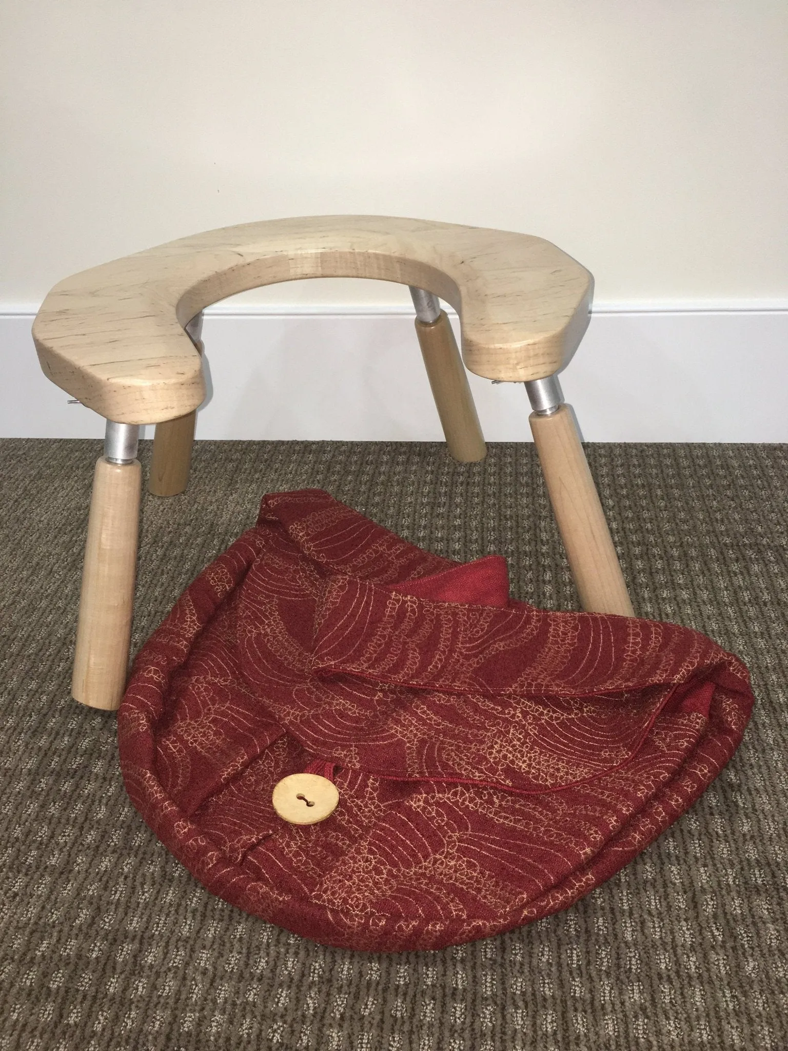 Custom Birth Stool Carry Bag