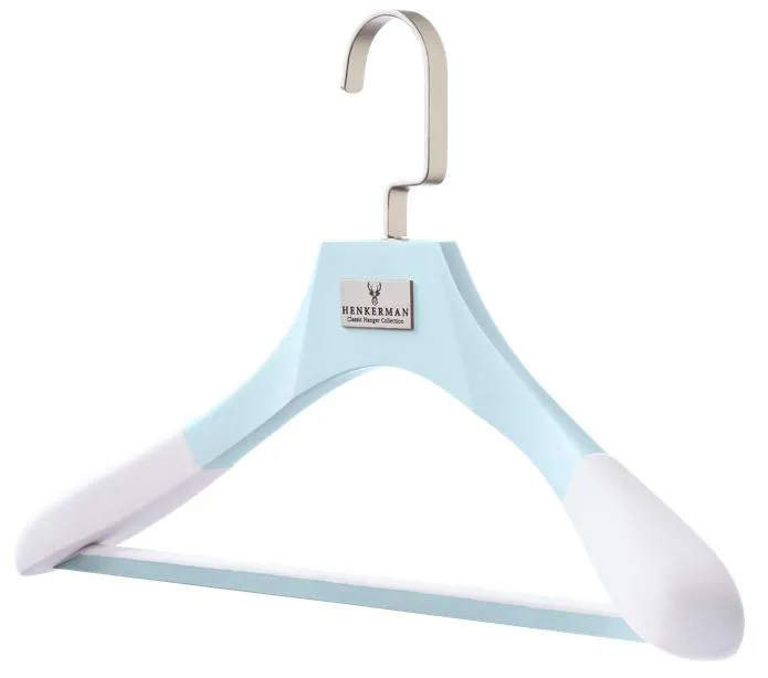 CUSTOM-MADE HANGERS: Any Colour, Size, Logo. (Min. Qty 50 )