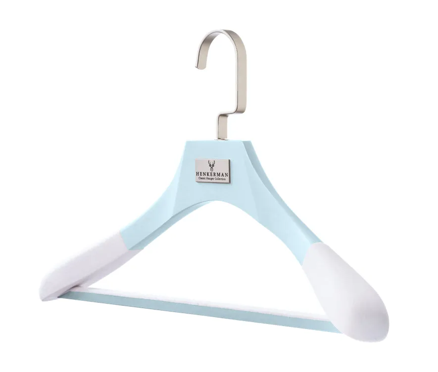 CUSTOM-MADE HANGERS: Any Colour, Size, Logo. (Min. Qty 50 )