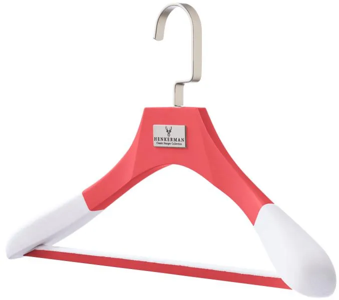 CUSTOM-MADE HANGERS: Any Colour, Size, Logo. (Min. Qty 50 )