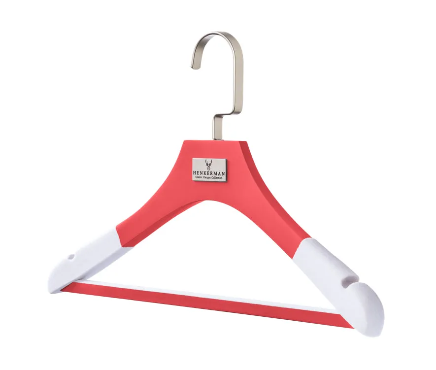 CUSTOM-MADE HANGERS: Any Colour, Size, Logo. (Min. Qty 50 )