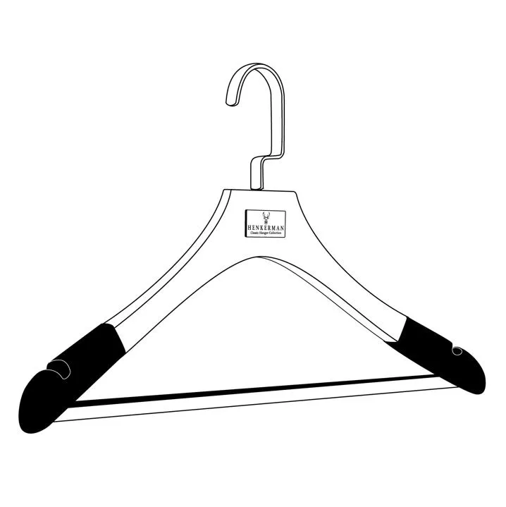 CUSTOM-MADE HANGERS: Any Colour, Size, Logo. (Min. Qty 50 )