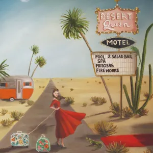 Desert Queen Motel - Janet Hill Art Print