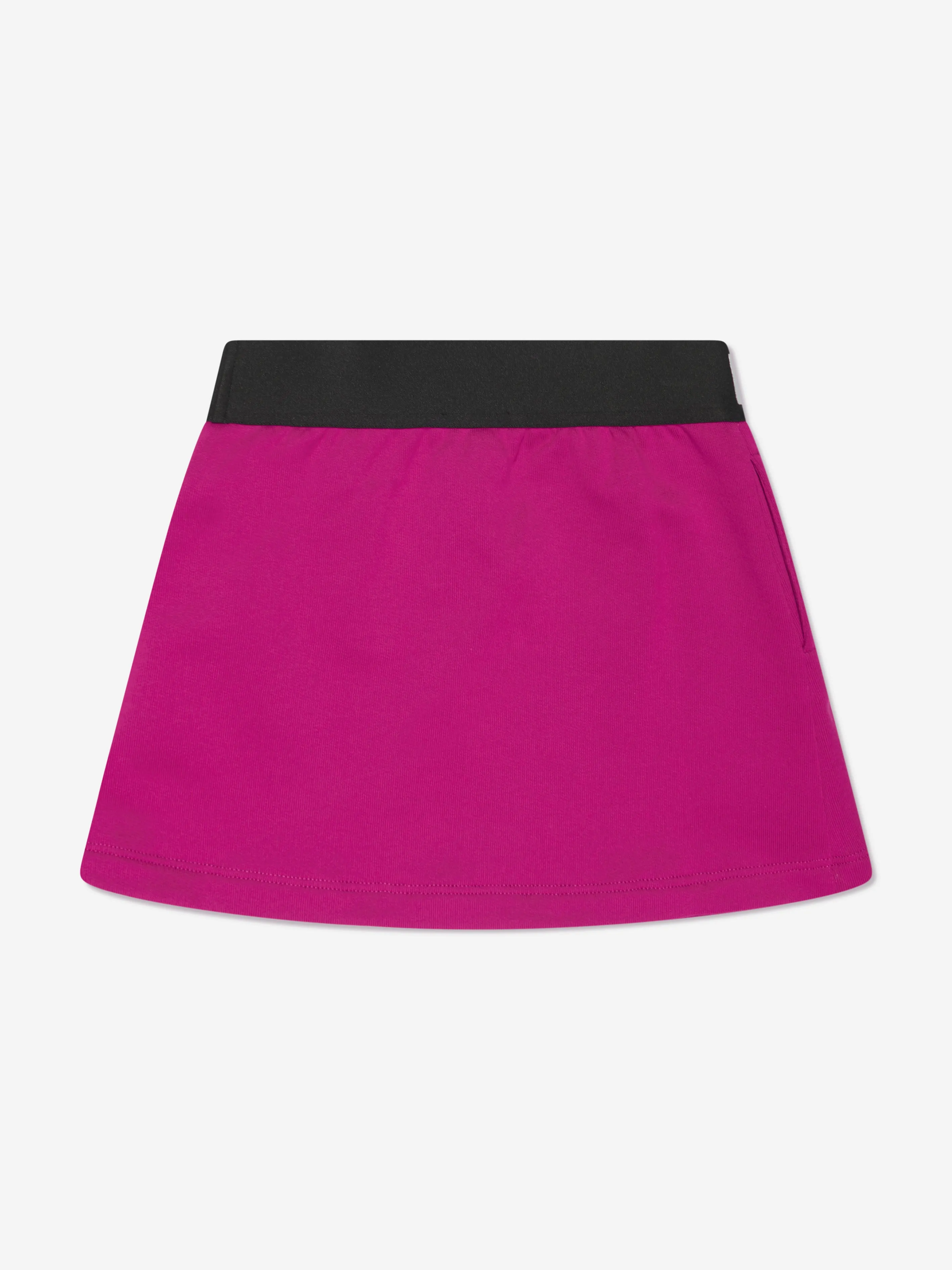 Dolce & Gabbana Girls Logo Band Skirt in Pink