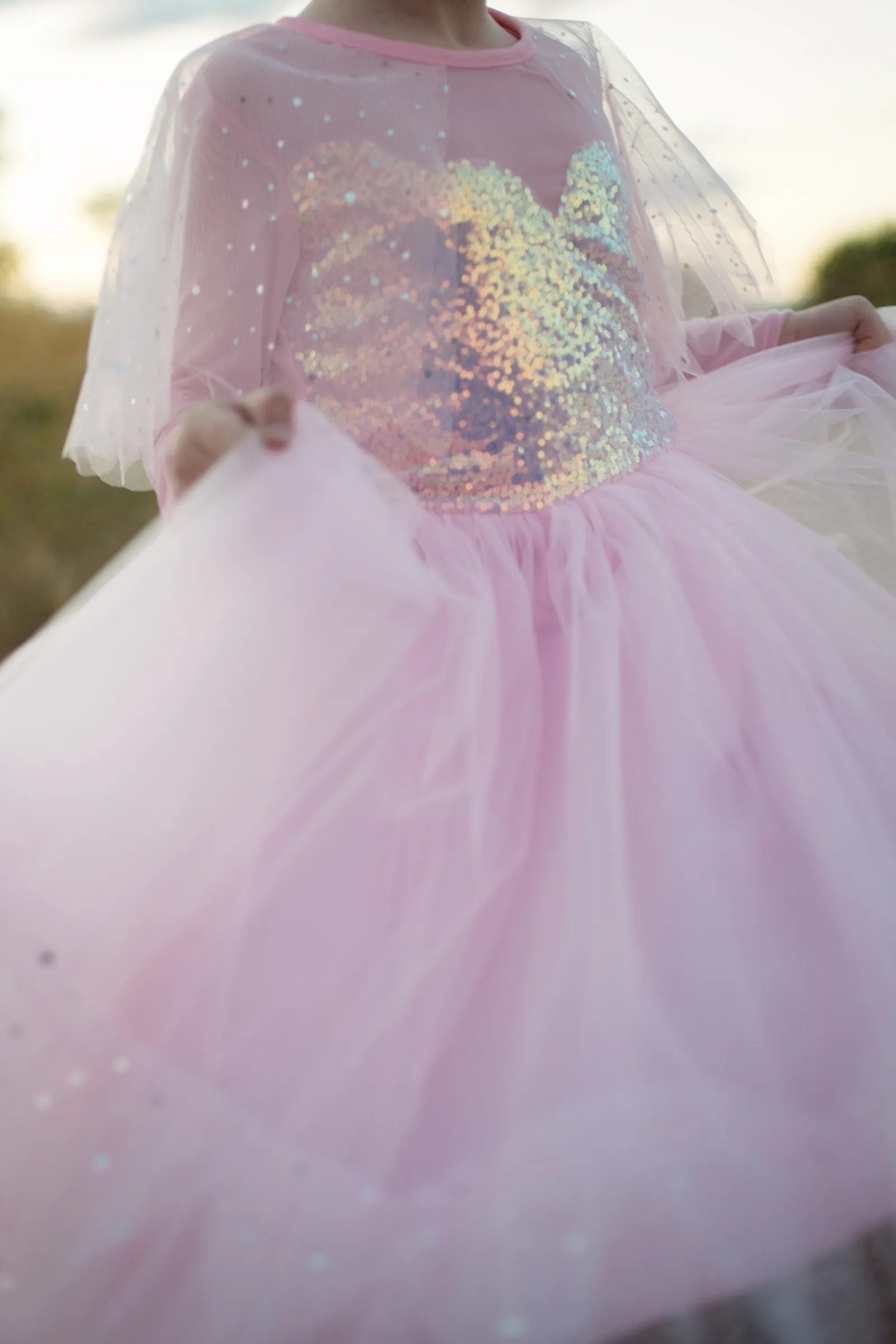 Elegant In Pink Dress