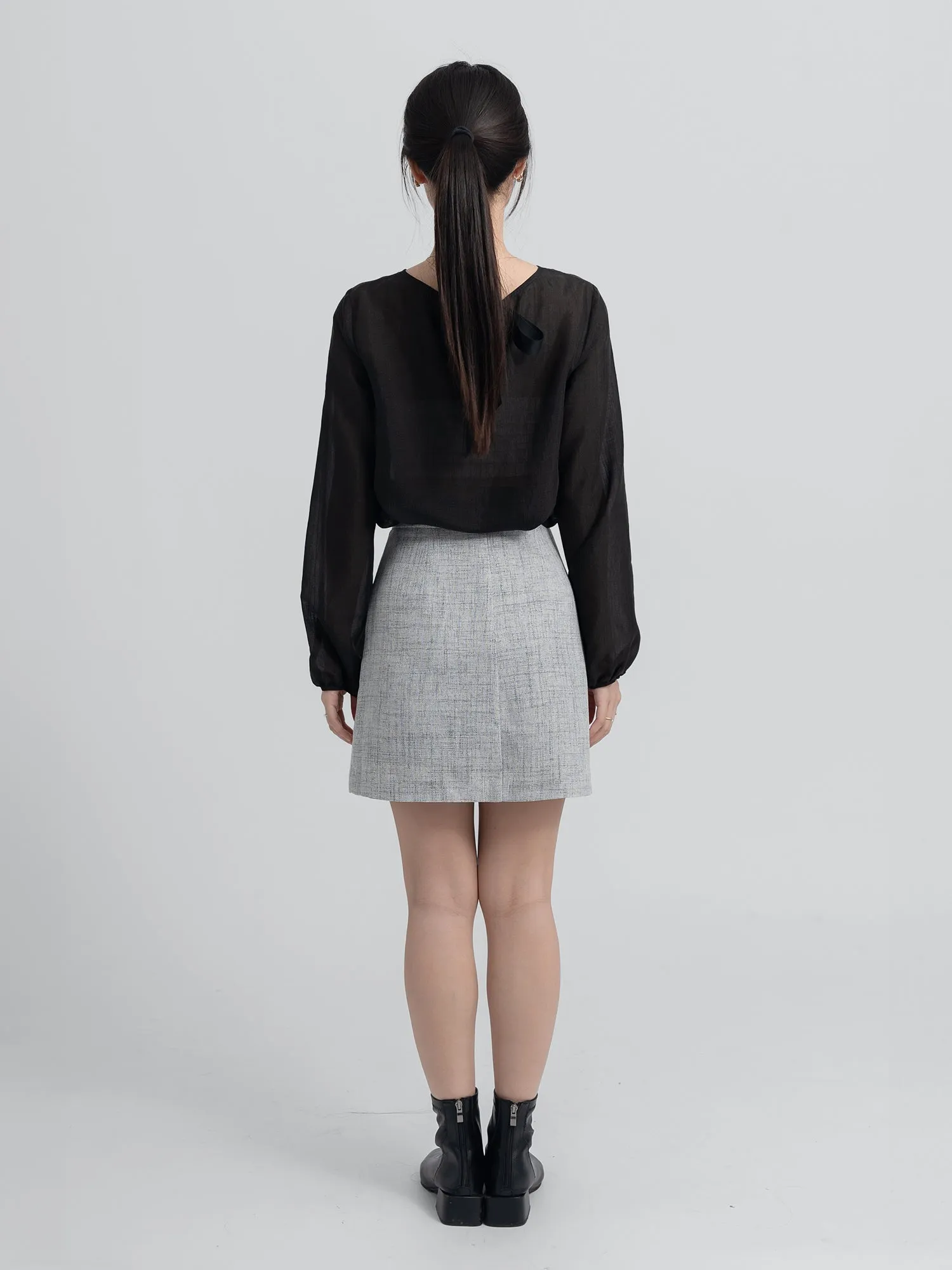 Ember Tweed Mini Skirt