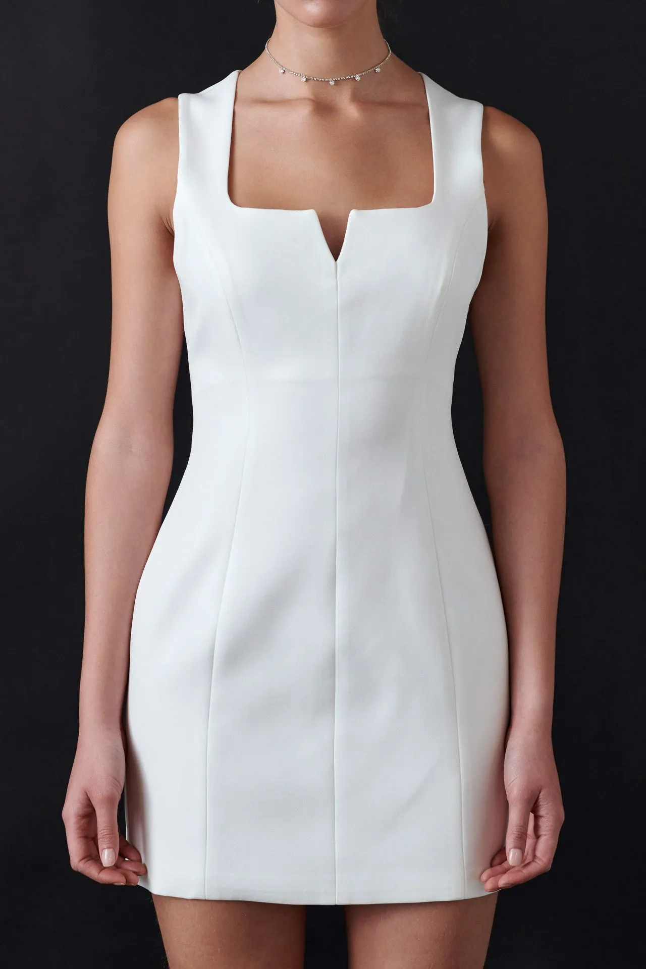 Endless Rose - Structured Mini Dress