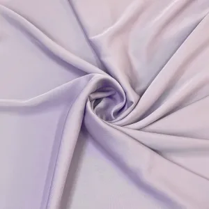 Exclusive Lilac Purple Solid Satin Fabric