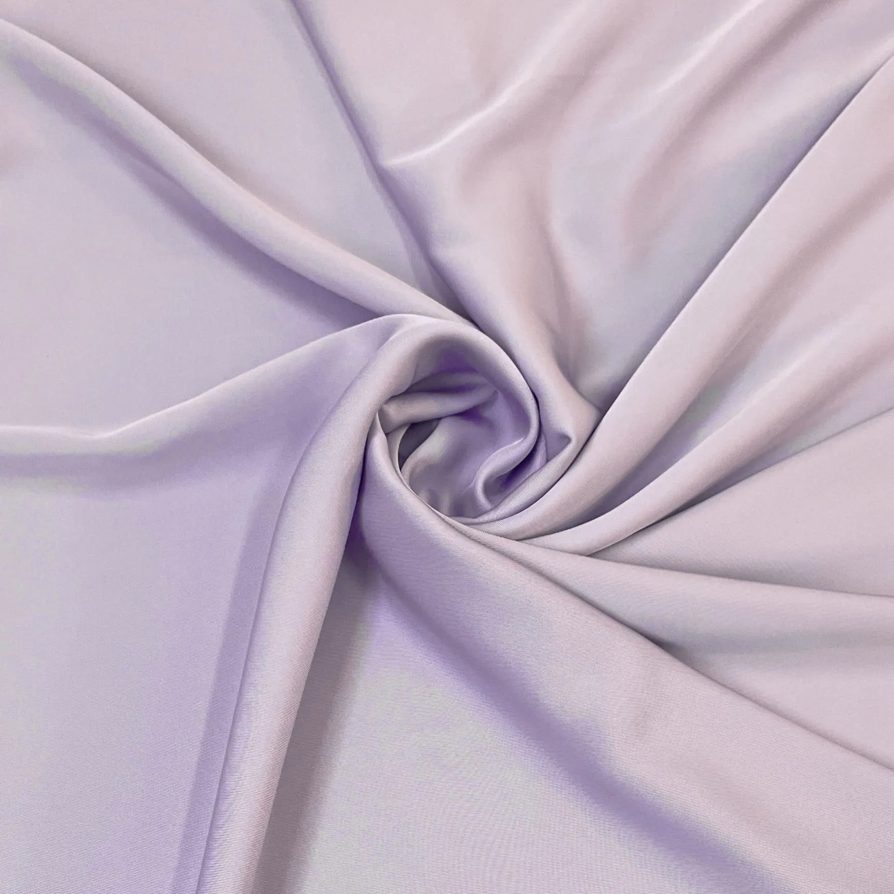 Exclusive Lilac Purple Solid Satin Fabric