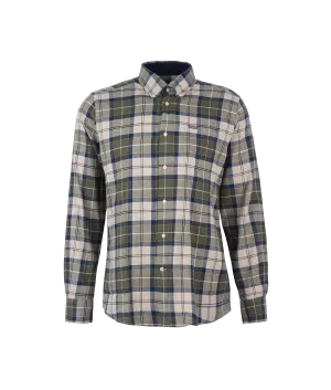 Fortrose Tailored Fit Shirt Forest Mist - Multi