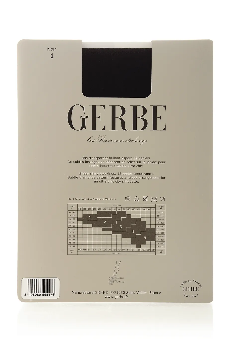 GERBE PARISIENNE Black Diamond Hold Ups