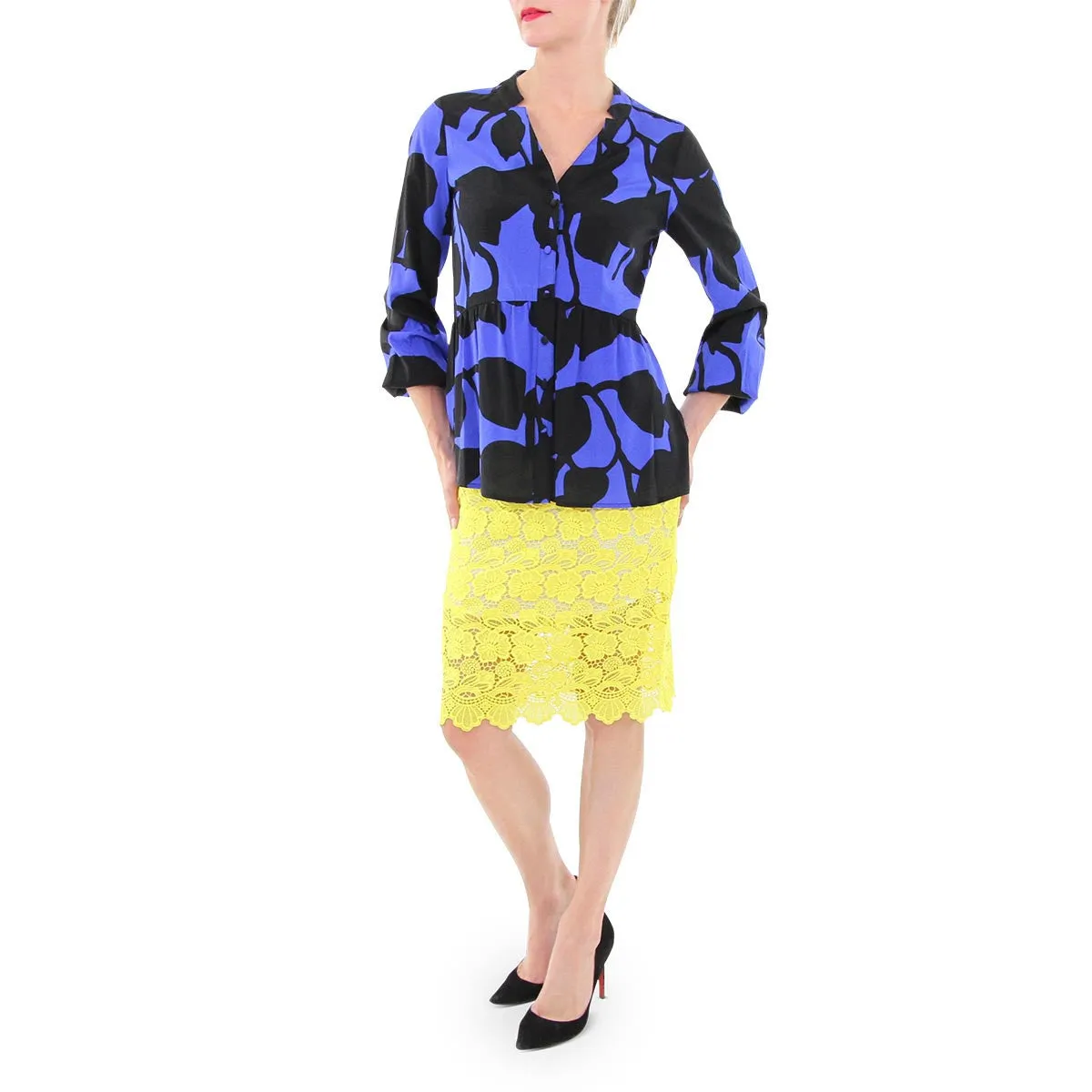 Ivy Print Dori Blouse