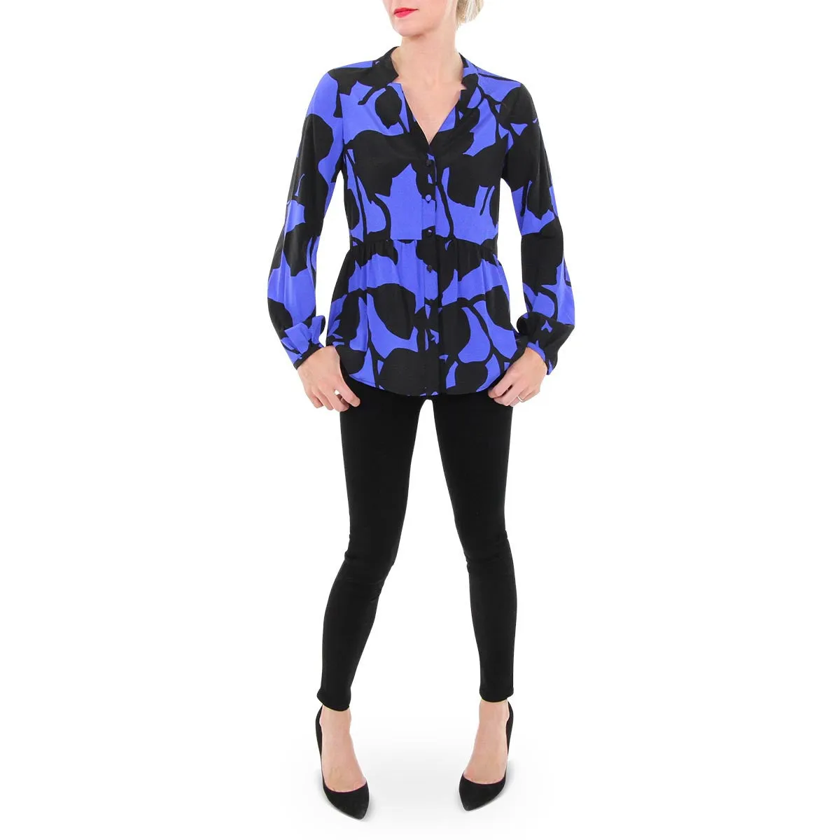 Ivy Print Dori Blouse