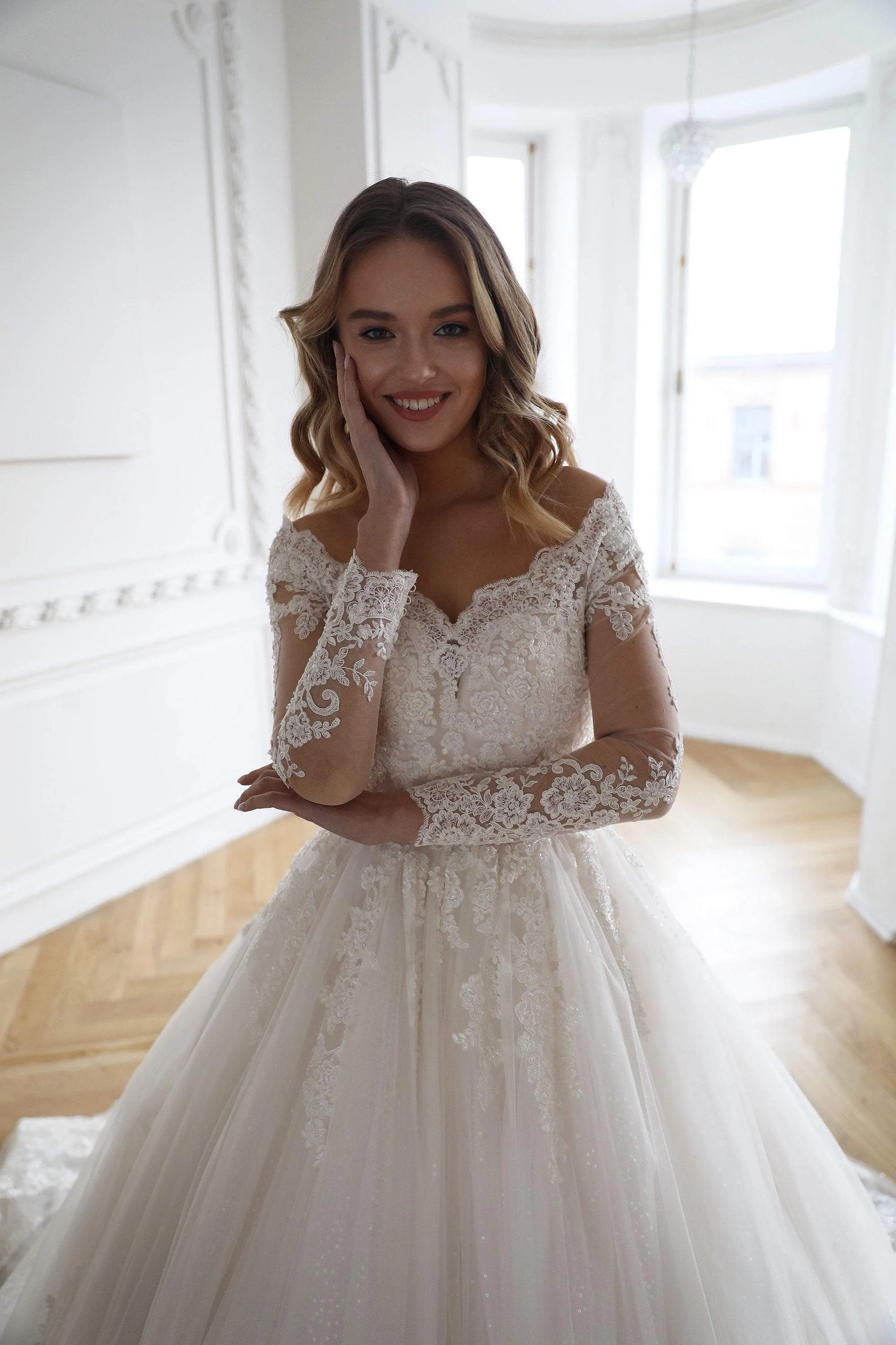 Lace Wedding Dress Elizabett Deco