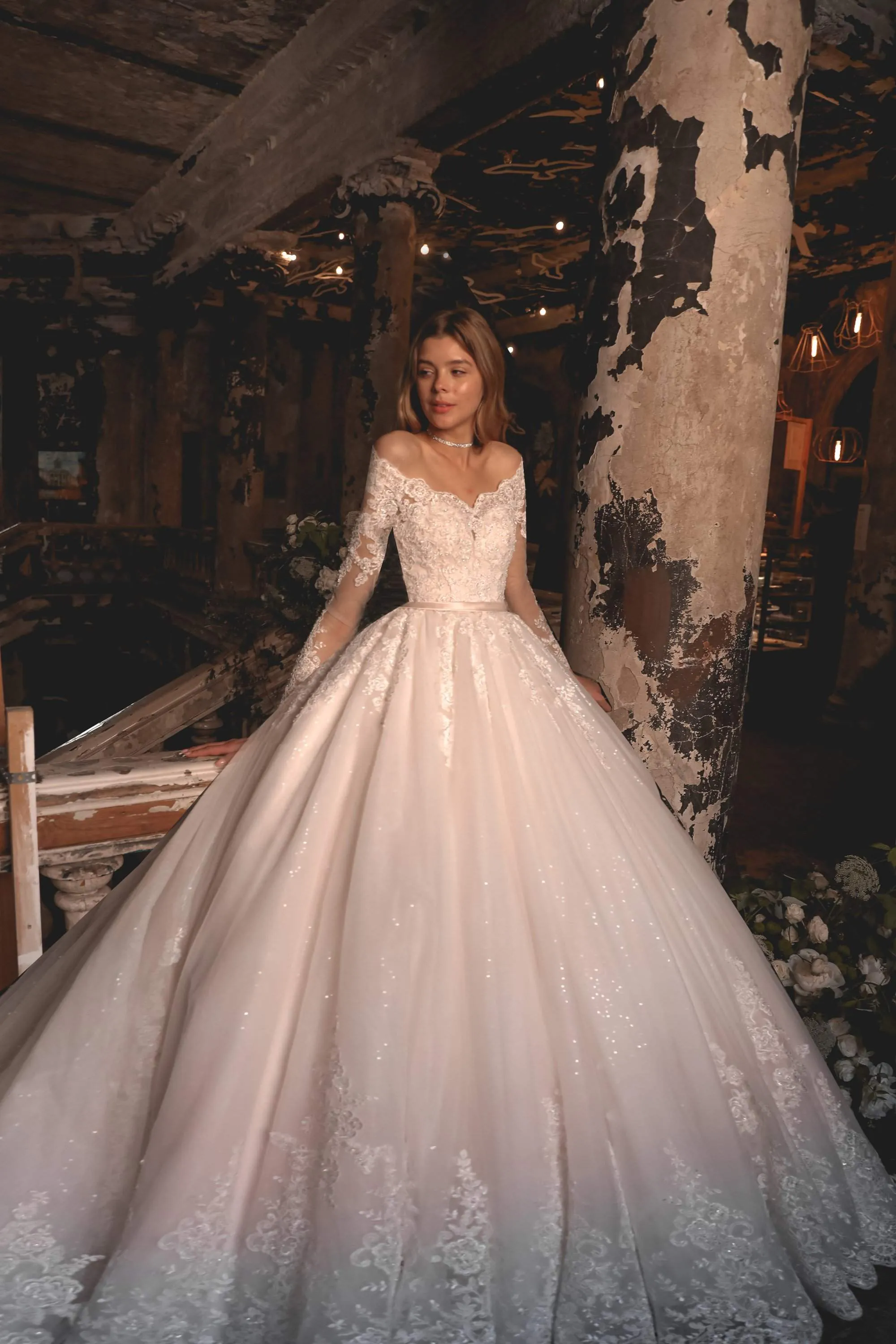 Lace Wedding Dress Elizabett Deco