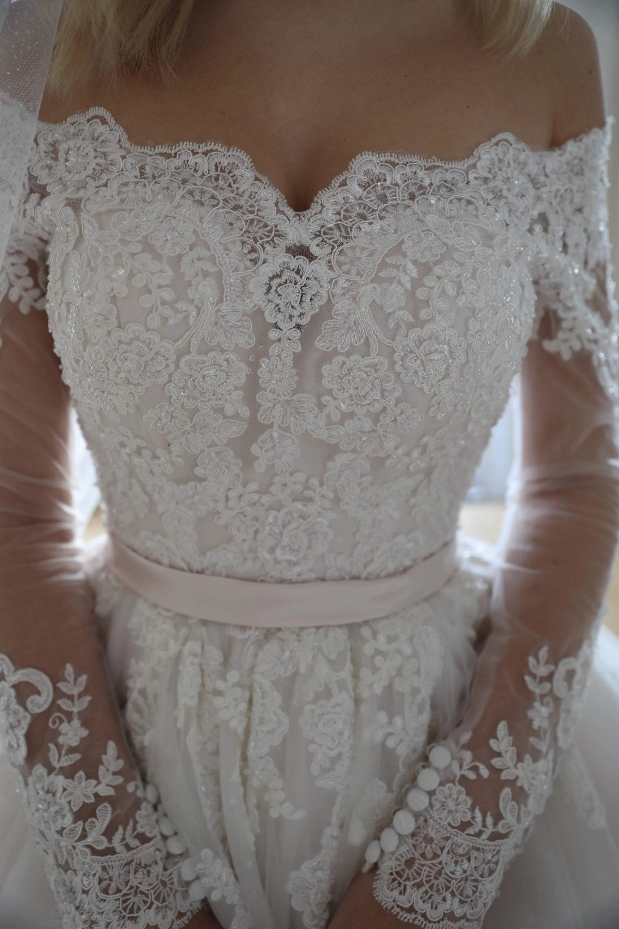 Lace Wedding Dress Elizabett Deco