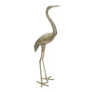 Large Gold Crane Object