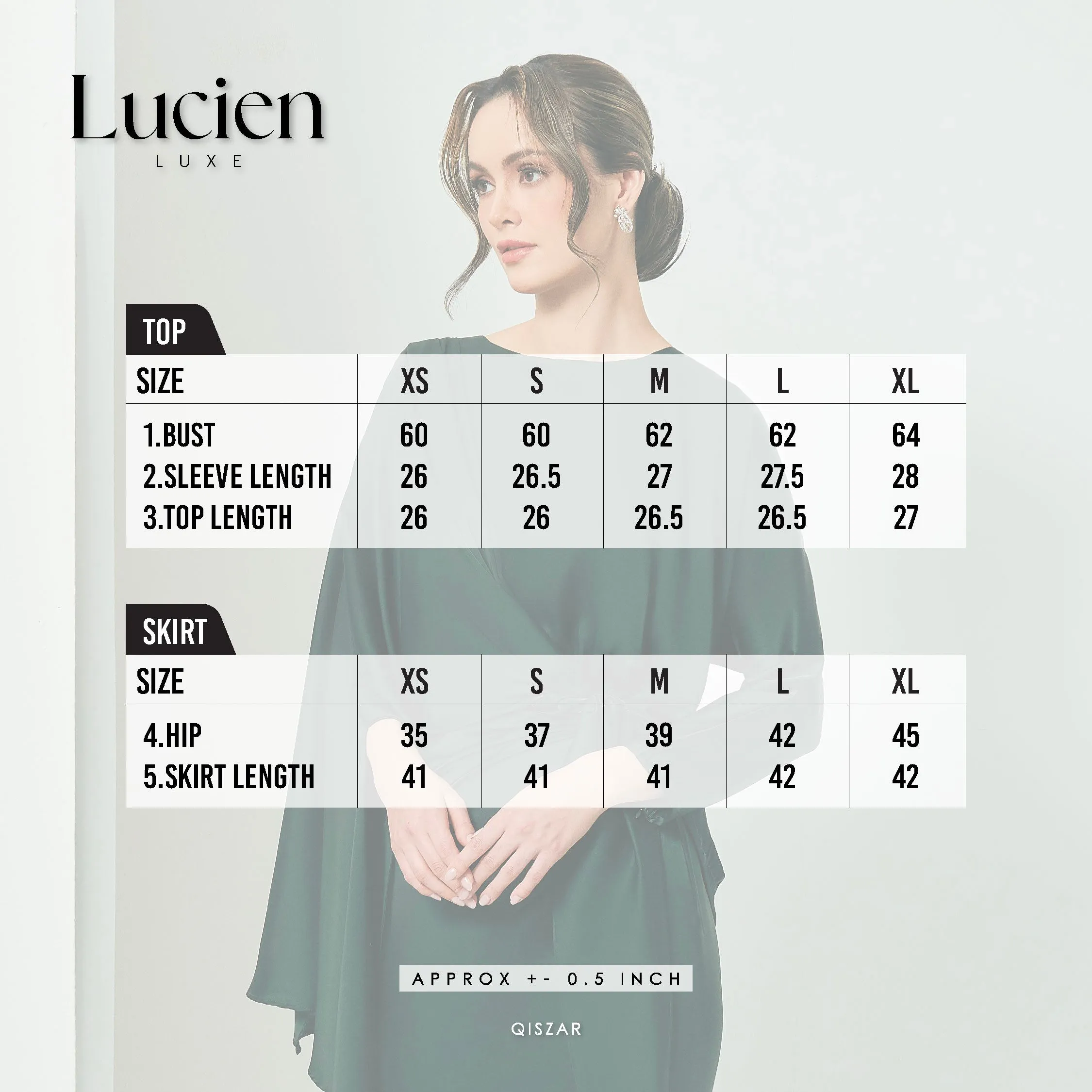 LUCIEN LUXE - EMERALD GREEN