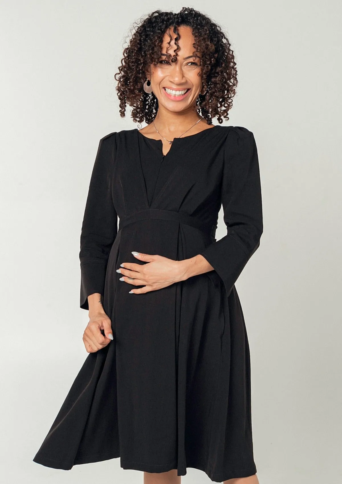 Madeline Empire Maternity & Nursing Dress