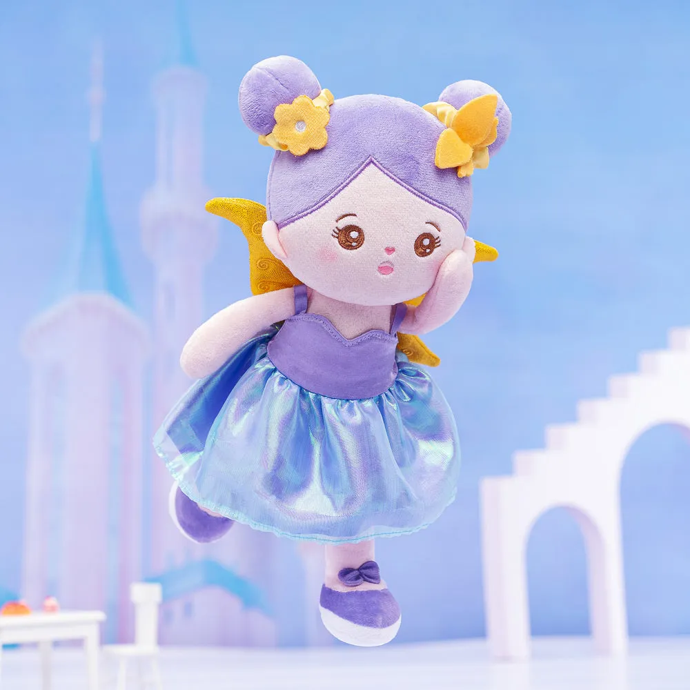 Personalized Purple Skirt Little Fairy Plush Doll