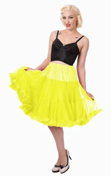 Petticoat - 23" by Banned in Assorted Colours