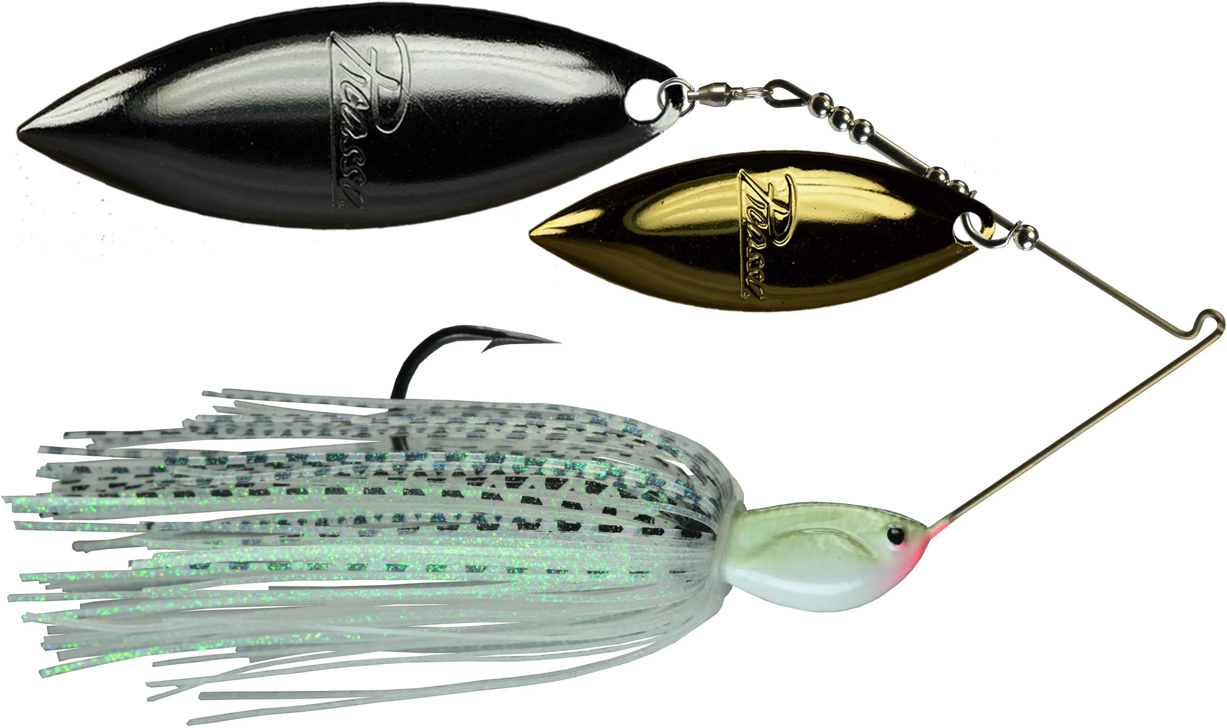 Picasso Spinnerbait Inviz R Wire - Double Willow Blades