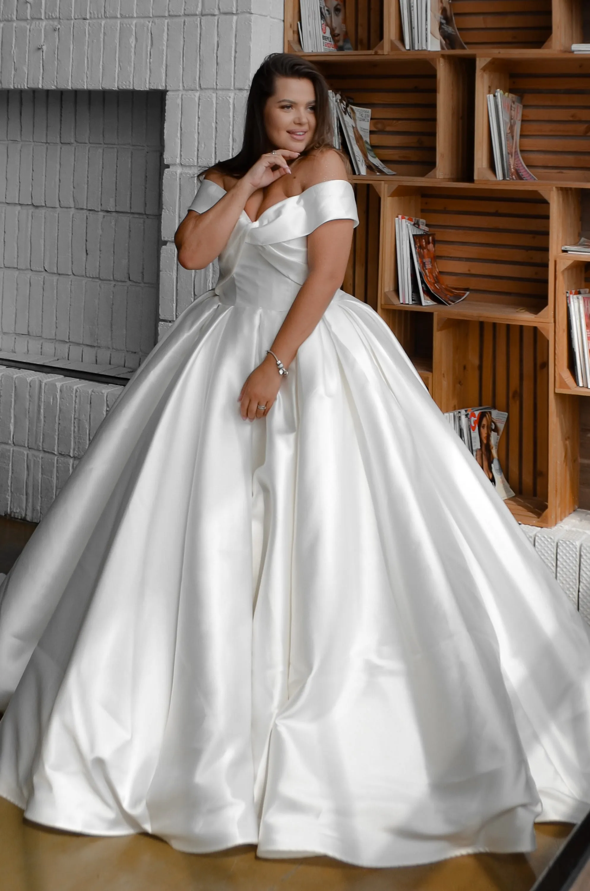 Plus Size Wedding Dress Seiliny